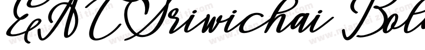EACSriwichai Bold Italic字体转换